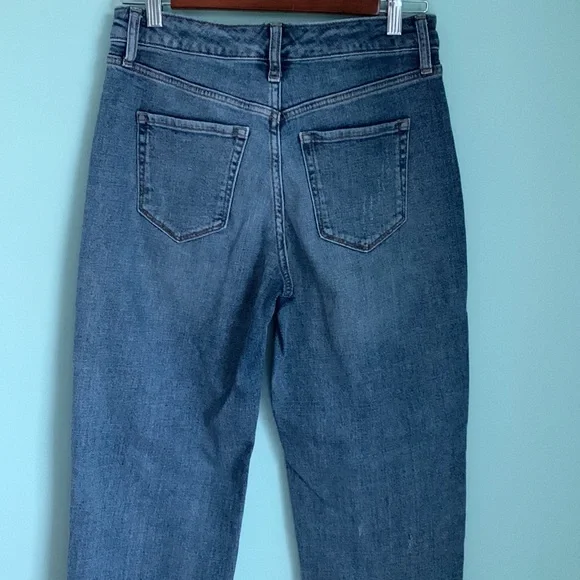 Nine West High Rise Straight Ankle Jeans Size 4 ** - Picture 7 of 13